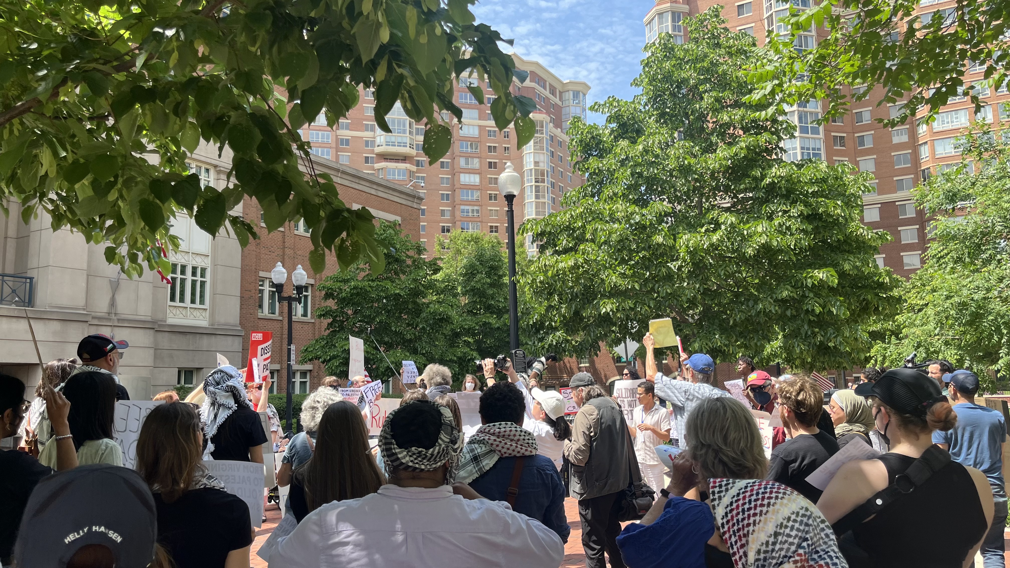Northern Virginians Rally to Support Georgetown Professor Abducted by ICE